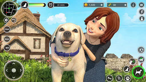 Dog Simulator Pet Dog Games 3D screenshot 4
