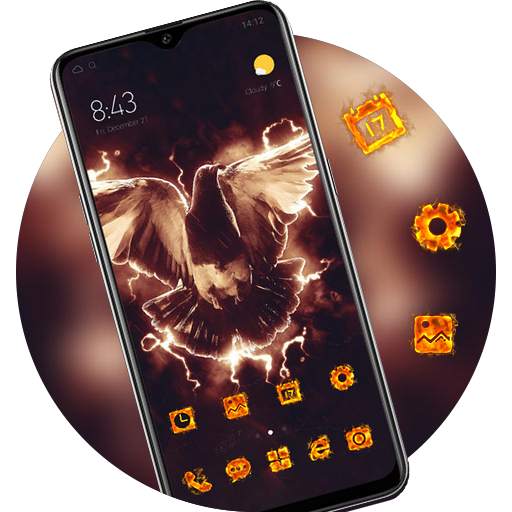 Flame bird theme bathing fire pigeon 2.0.50