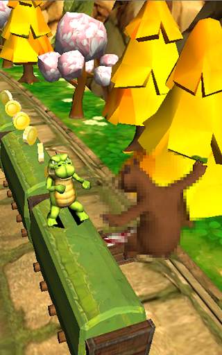 New Subway Little Masa Dash - Jungle Run Adventure screenshot 4
