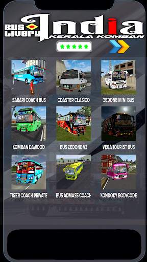 Bus Livery India Kerala Komban screenshot 3