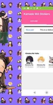 Nezuko WA Stickers screenshot 3