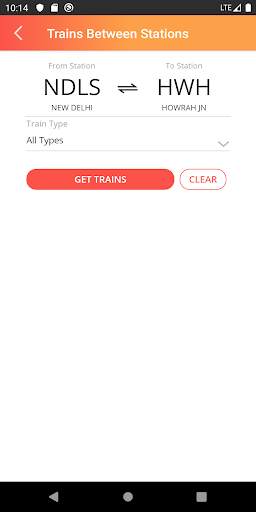 National Train Enquiry System screenshot 6
