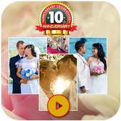 Anniversary Video Maker Music logo