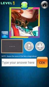 Quiz Mobile Legends 2018 screenshot 3