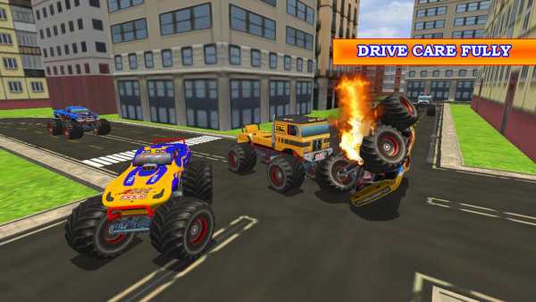 Real Monster Truck Stunt Racing Driving screenshot 4