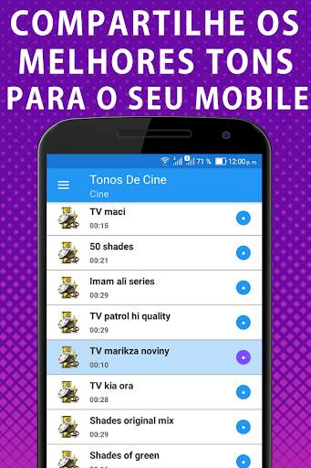 toques de cinema para celular screenshot 4