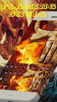 Flaming Skull Keyboard screenshot 2