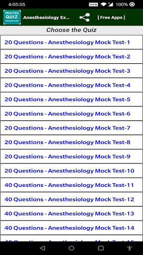 Anesthesiology Exam Prep screenshot 1