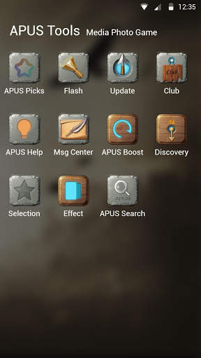 New Simple Stone Age APUS launcher screenshot 3