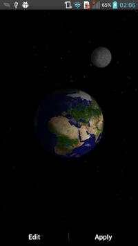 Solar System Live Wallpaper screenshot 3