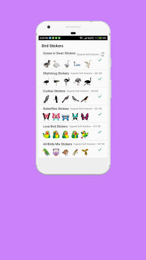 Birds Stickers screenshot 5