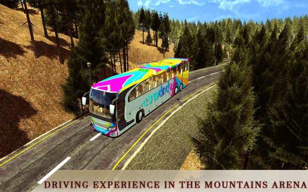 Heavy Mountain Bus - Bus Games 2018 screenshot 4