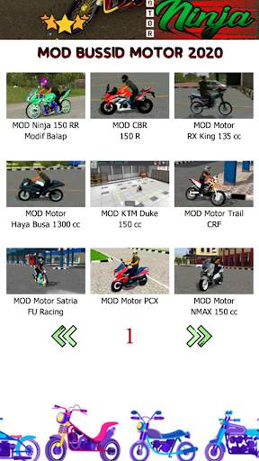 Mod Bussid Motor Ninja screenshot 3