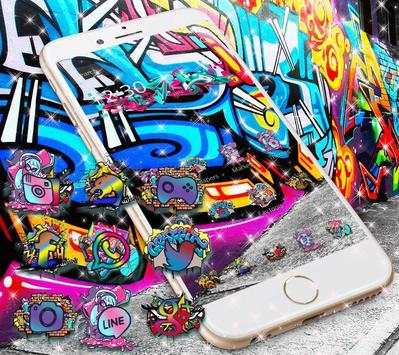 Street Graffiti Theme wall art screenshot 2