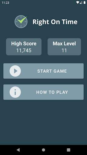 Right On Time - the ultimate time counting game screenshot 1