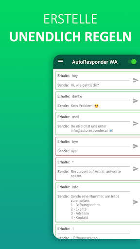 AutoResponder für WhatsApp screenshot 3
