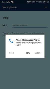 Messenger Pro screenshot 2