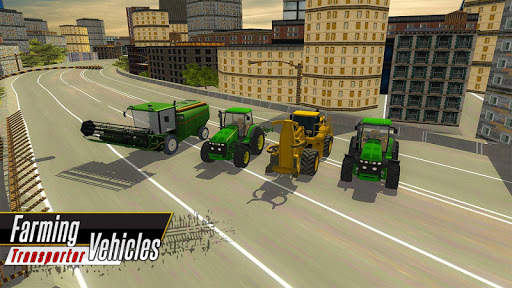 Farming Vehicles Transport: Transporter Truck Sim screenshot 5