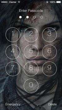 Tomb Raider Lock Screen скриншот 1