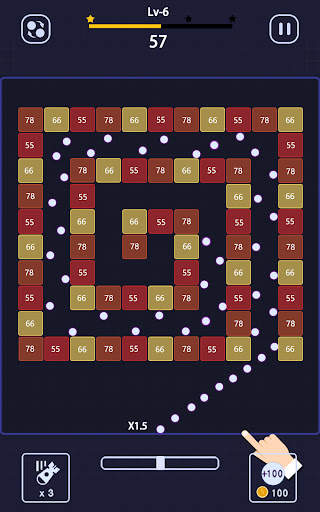 Bricks Breaker-brick game screenshot 20