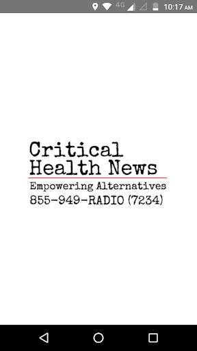 Critical Health News screenshot 1
