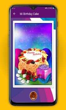 Mi Birthday cake screenshot 4