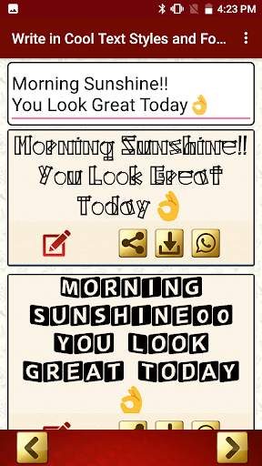 Write in Cool Text Fonts Styles with Canvas Editor screenshot 3