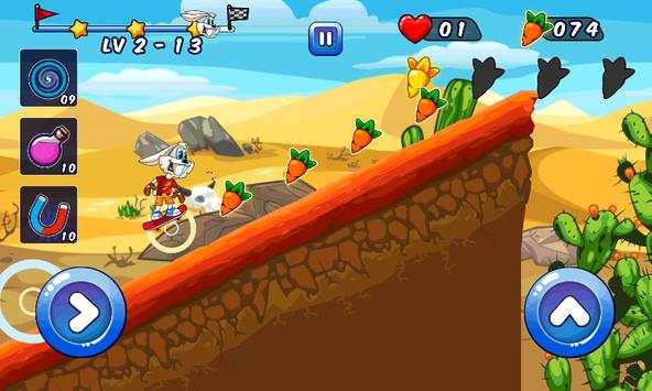 Looney Bunny Skater Dash screenshot 4
