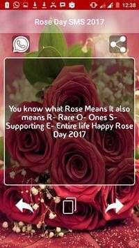 Rose Day SMS 2017 3 تصوير الشاشة