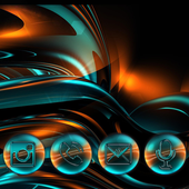 Gorgeous Lava Theme icon