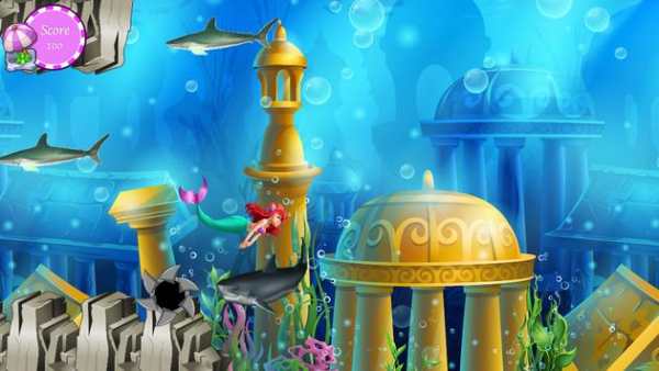 Mermaid Shark Attack screenshot 4