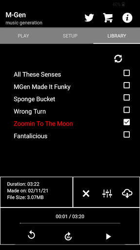 M-Gen: Automated Music Generator screenshot 2