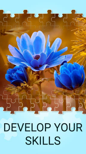 Flower jigsaw puzzles games screenshot 4