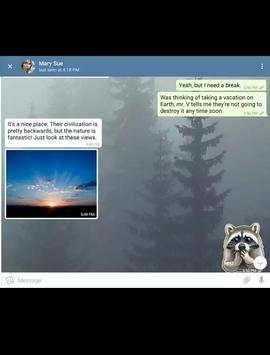Tesbook massanger screenshot 5