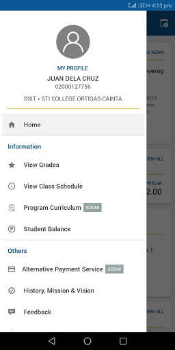 One STI Student Portal screenshot 3