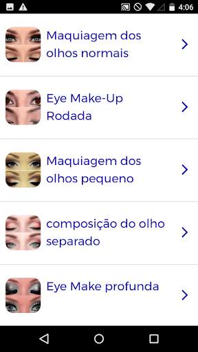 Curso De Maquiagem Dos Olhos screenshot 1