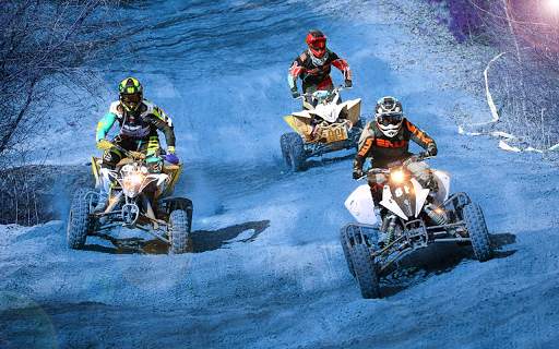Quad Bike Stunt Racing 3D screenshot 3