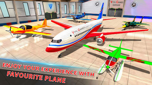 Airplane Games Flight Sim 3D: screenshot 4