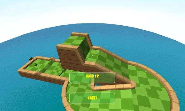Mini Golf Games 3D Classic 2 स्क्रीनशॉट 1
