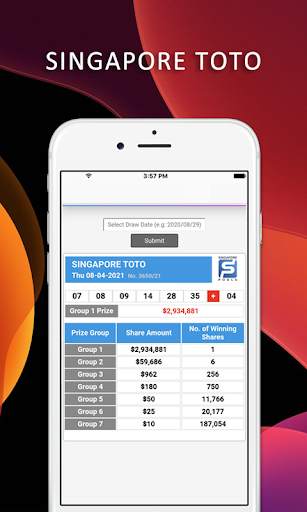 MY & SG 4D Live Draw Results screenshot 6