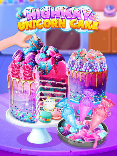 Galaxy Unicorn Cake screenshot 4