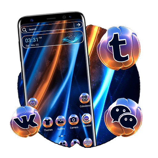 Abstract Wave Launcher Theme icon