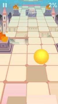 Scrolling Ball in Sky: casual rolling game screenshot 3