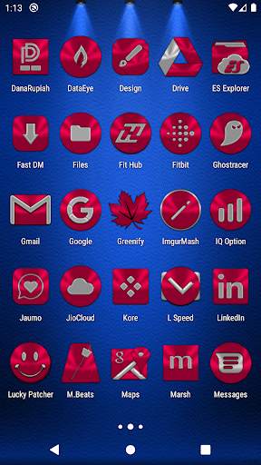Crimson Icon Pack screenshot 4