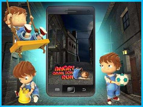 Angry Gran Son Run -3D Running screenshot 4