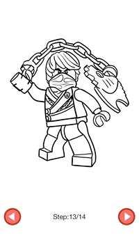 How To Draw :Lego Ninjago screenshot 6