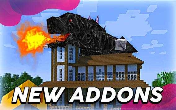 Mod Godzilla Monster For MCPE screenshot 2