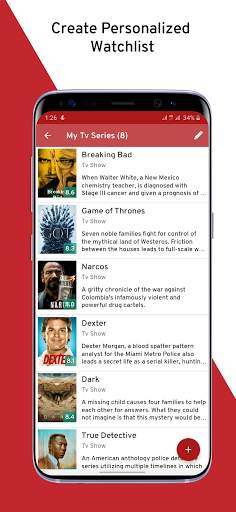 Cinelist: Movies and TV Shows Manager screenshot 8