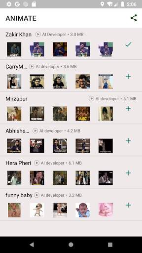 ANIMATE: Animated stickers for WA screenshot 2