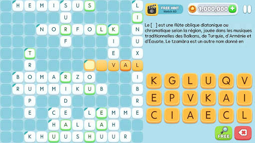 Mots Croisés Quiz screenshot 3